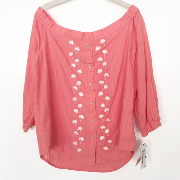 Democracy Tops - Democracy Off The Shoulder Top